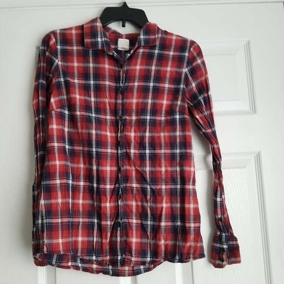 J.Crew Women's Plaid Button Down Long Sleeve Shirt - Picture 1 of 12